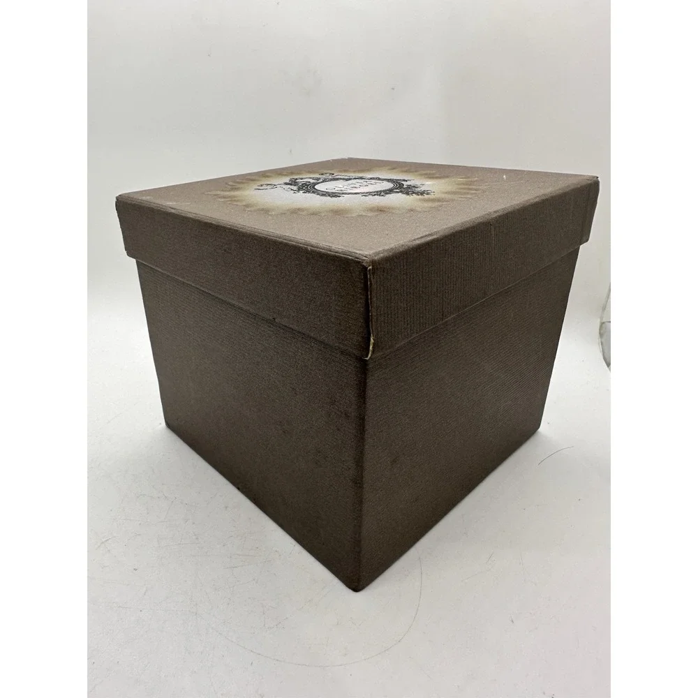 Olivia Riegel CB1220 Crystal Pavé Gift Box Jeweled Trinket Box w/ Original Box